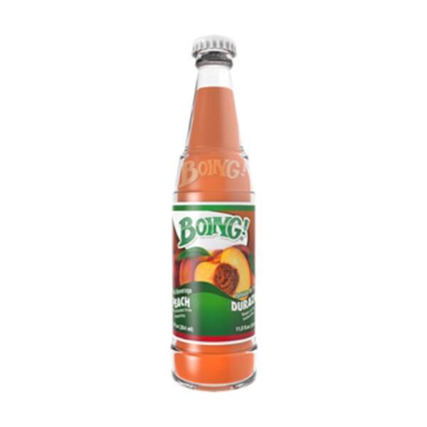 Boing Tall Peach Glass 11.8oz